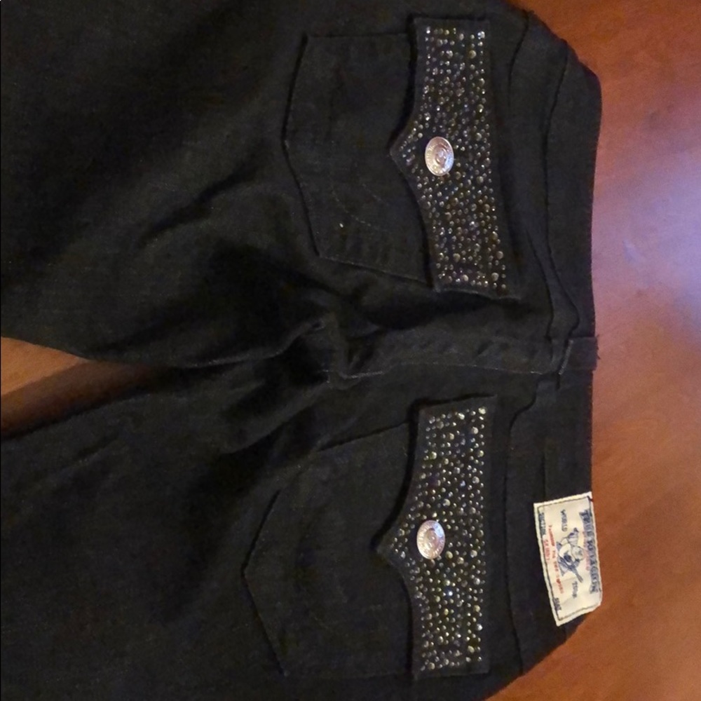 True Religion black jeans